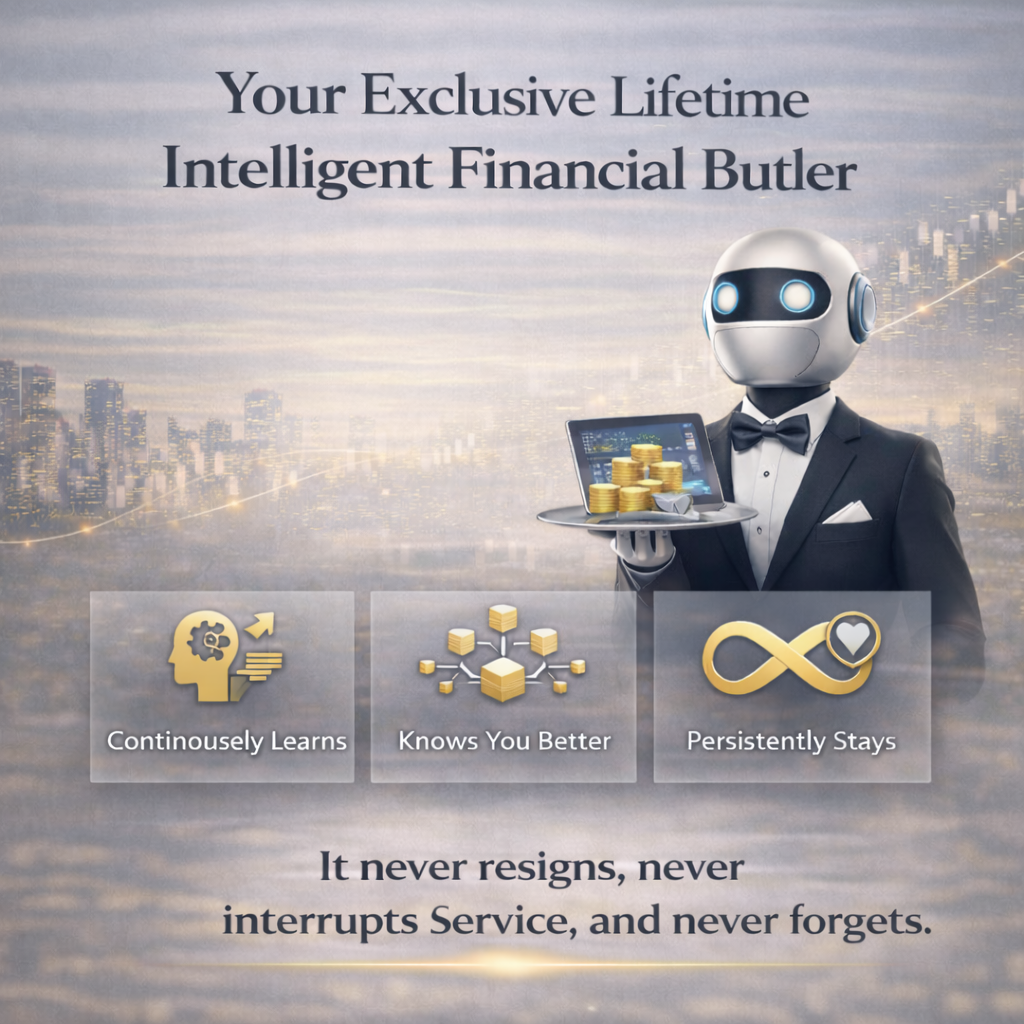 Your Exclusive Lifetime Intelligent Financial Butler